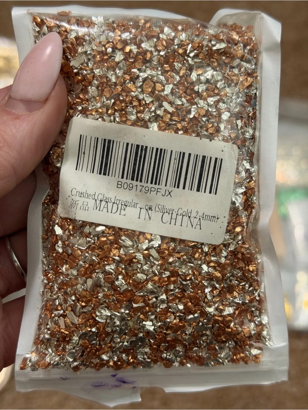 Metallic Gold Silver Leaf Flakes & Flowers Resin Glass & Charms DIY Crafting